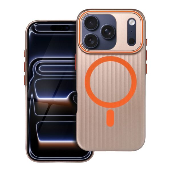 Case SIMPLY compatible with MagSafe for IPHONE 17 Pro titanium desert