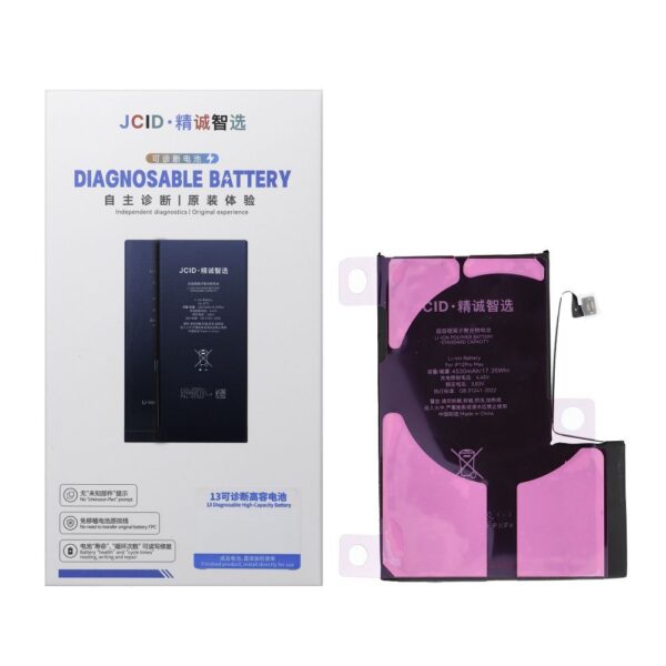 JCID Diagnosable Battery for iPhone 12 Pro Max 4530 mAh (high capacity)