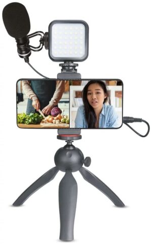 Recording kit XQISIT black