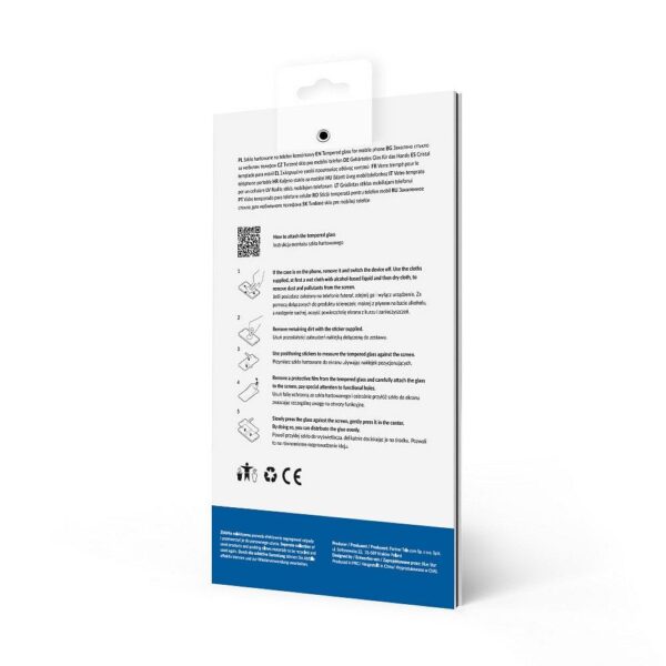 Tempered glass to Xiaomi Redmi Note 15 4G / Note 15 5G Blue Star 5D black