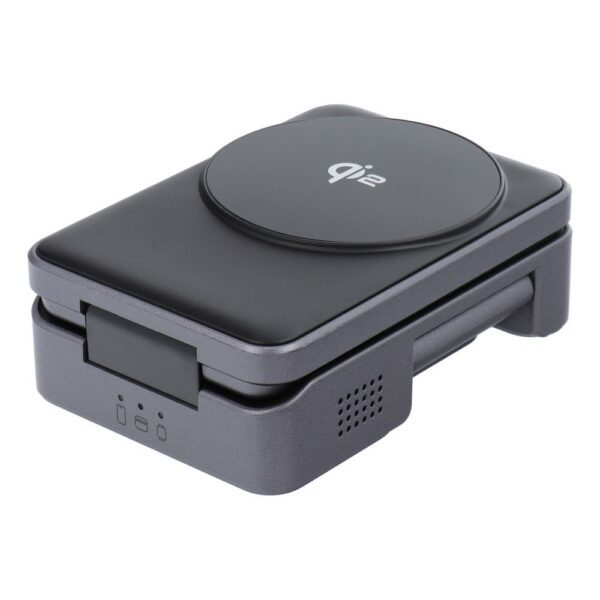 Wireless charger Forcell F-Energy 3in1 Flex Pro Qi2 compatible with MagSafe (F-05) silver