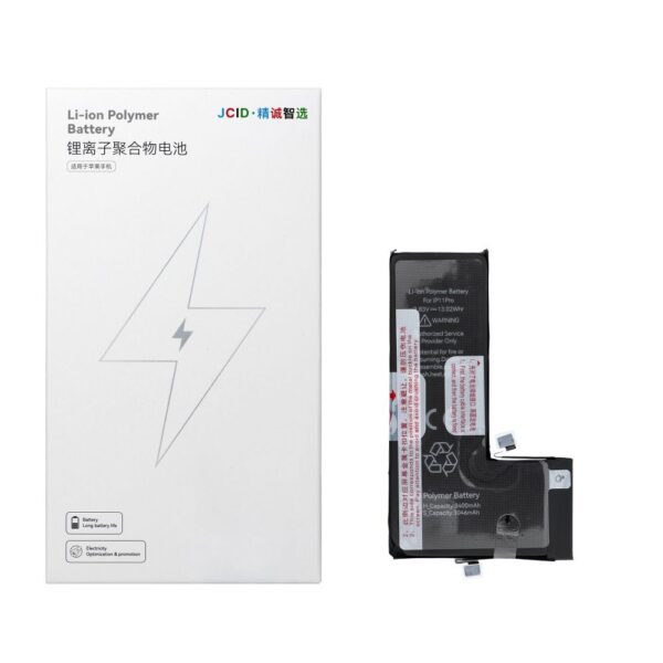 JCID Battery for iPhone 11 Pro 3400 mAh (high capacity)