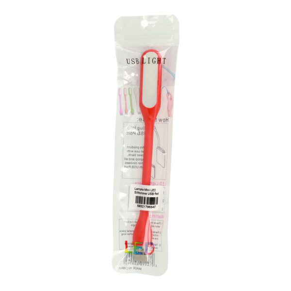 foto_add-196741 Mini LED Lamp Silicone USB Red