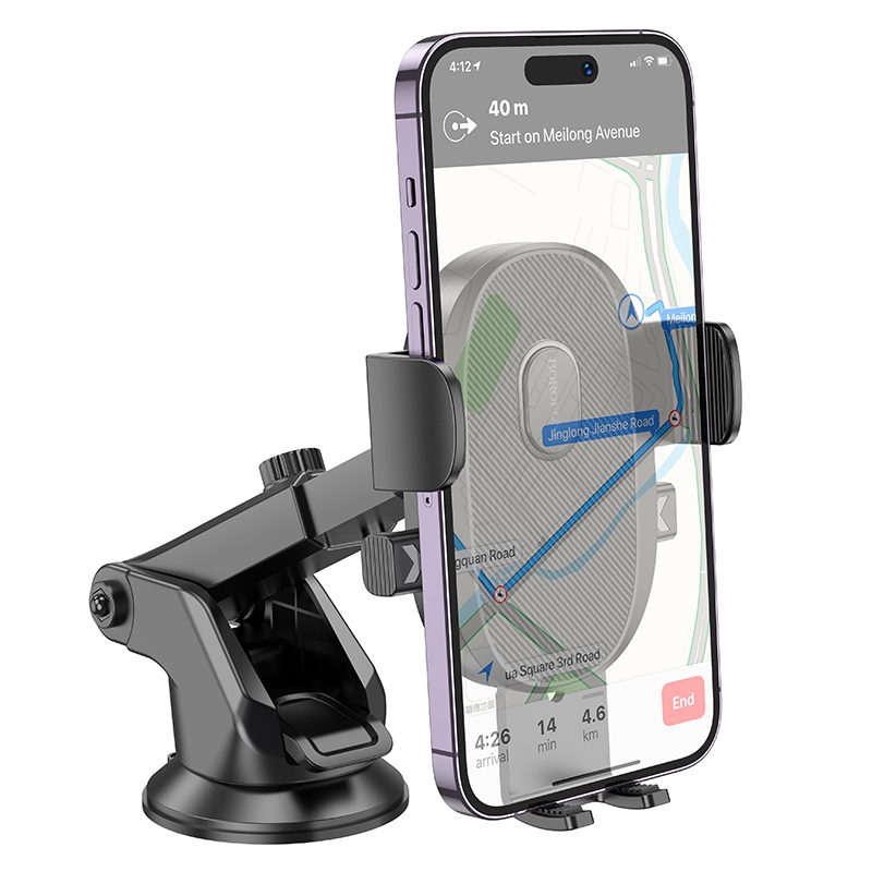 Borofone Car holder BH93 Grand with suction cup black