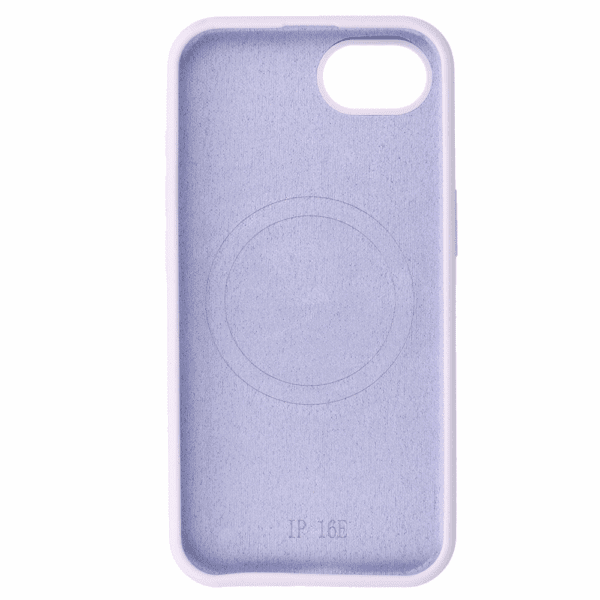 Magsafe Slim Silicone for Iphone 16e purple