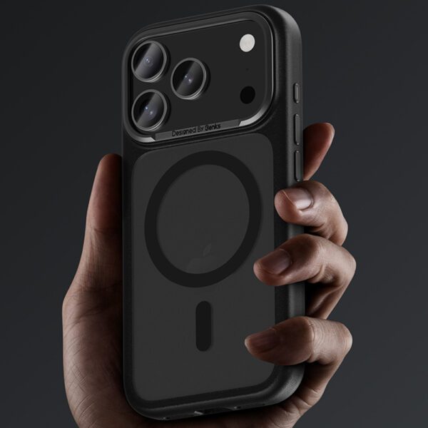 Benks Magnetic Mist Case Metal Frame (0067) for Iphone 17 white (Camera Control Button)