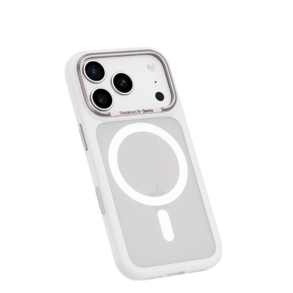 foto_add-328576 Benks Magnetic Mist Case Metal Frame (0070) for Iphone 17 Pro Max white (Camera Control Button)