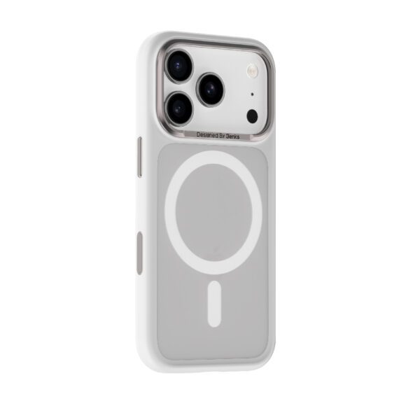 foto_add-328577 Benks Magnetic Mist Case Metal Frame (0070) for Iphone 17 Pro Max white (Camera Control Button)