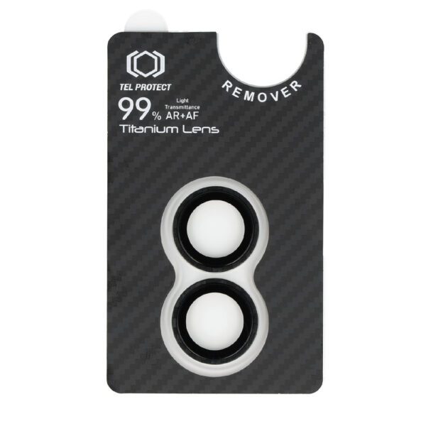 foto_add-329441 Tempered glass Tel Protect Titanium Lens 99% AR Aramid Series on camera for Iphone 16/16 Plus (lens 2 pcs)