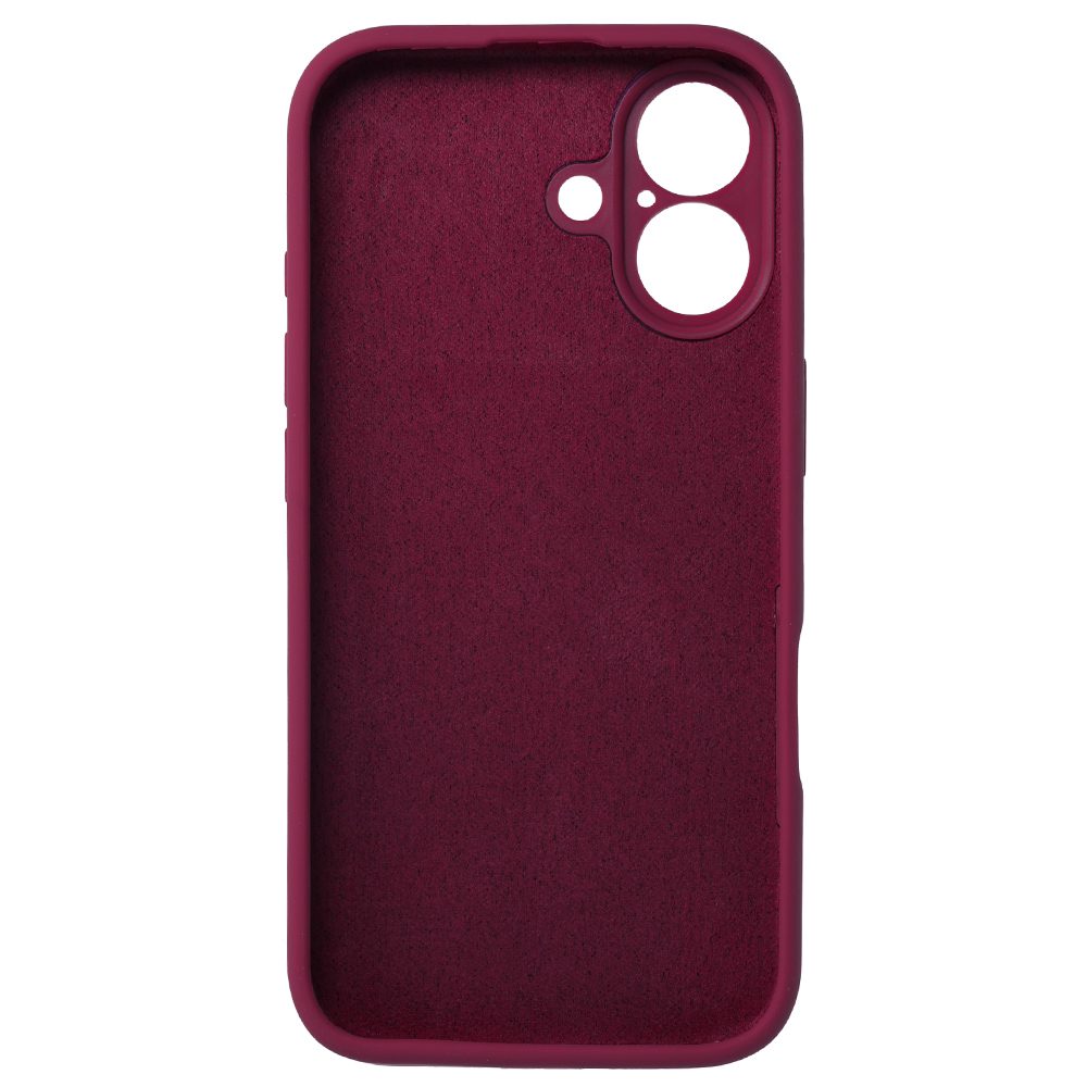 Silicone Lite Case for Iphone 17 burgundy