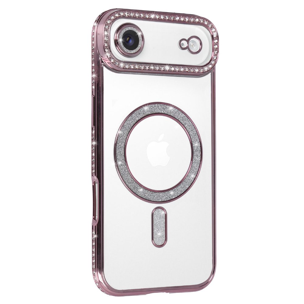 Bling Magsafe Case for Iphone 17 Air pink