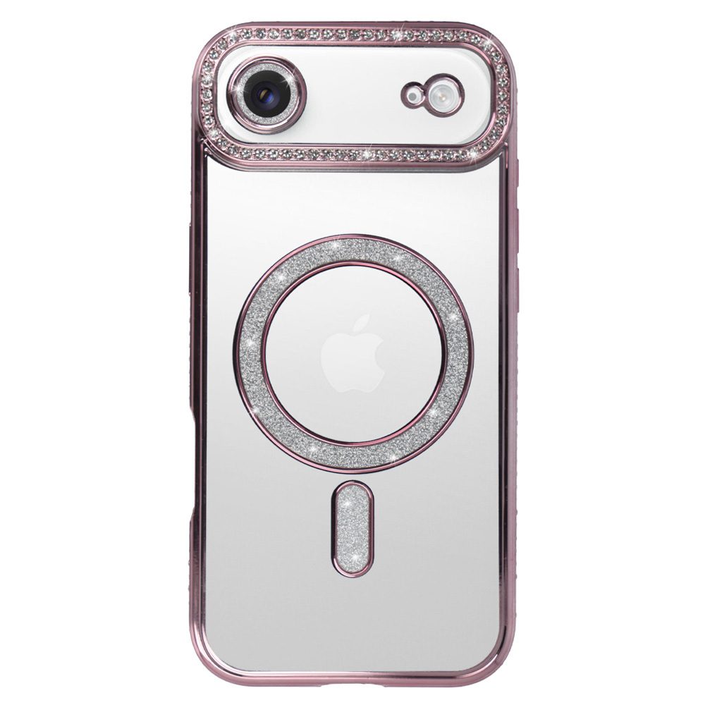 Bling Magsafe Case for Iphone 17 Air pink
