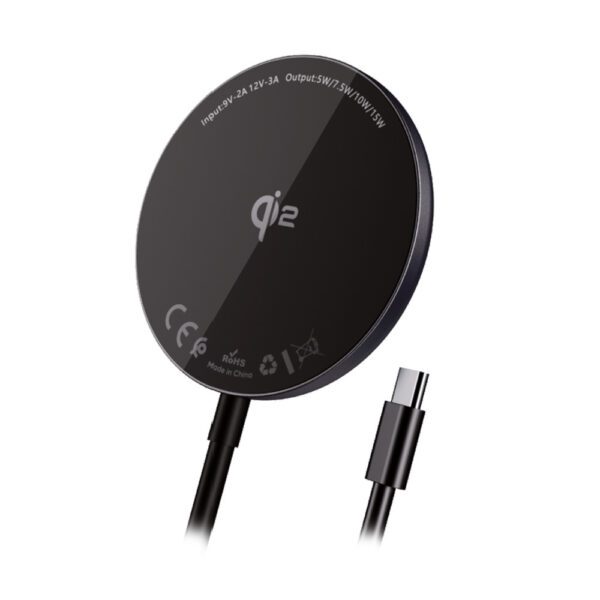 foto_add-331982 Blavec Induction charger BQI-03 Qi2 15W magnetic Magsafe (BQI03-QI2MB) black