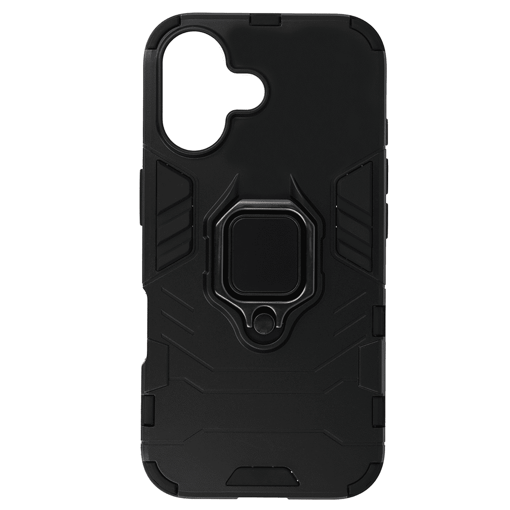 Ring Armor Case for Iphone 16 Plus Black