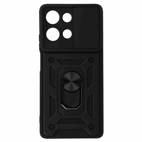 Slide Camera Armor Case for Motorola Moto G75 5G Black