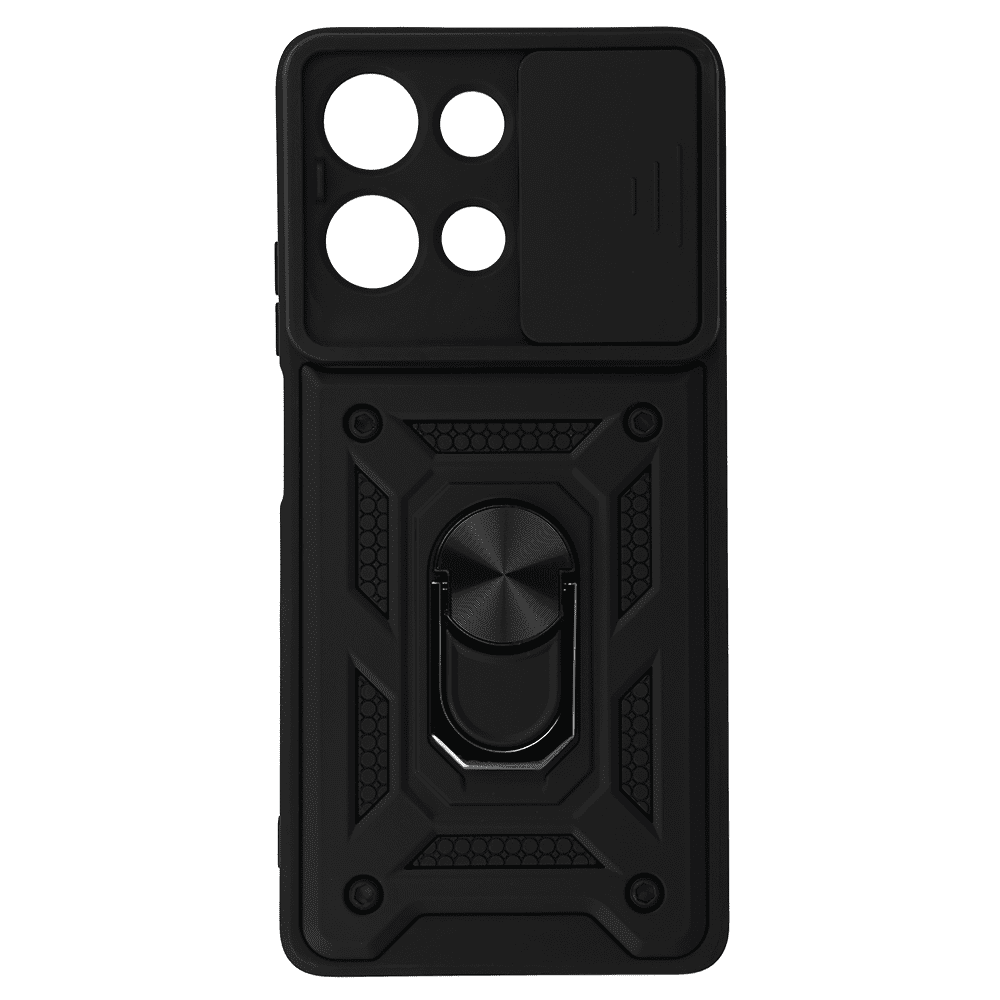 Slide Camera Armor Case for Motorola Moto G75 5G Black