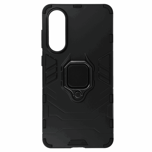 Ring Armor Case for Samsung Galaxy S25 Edge Black