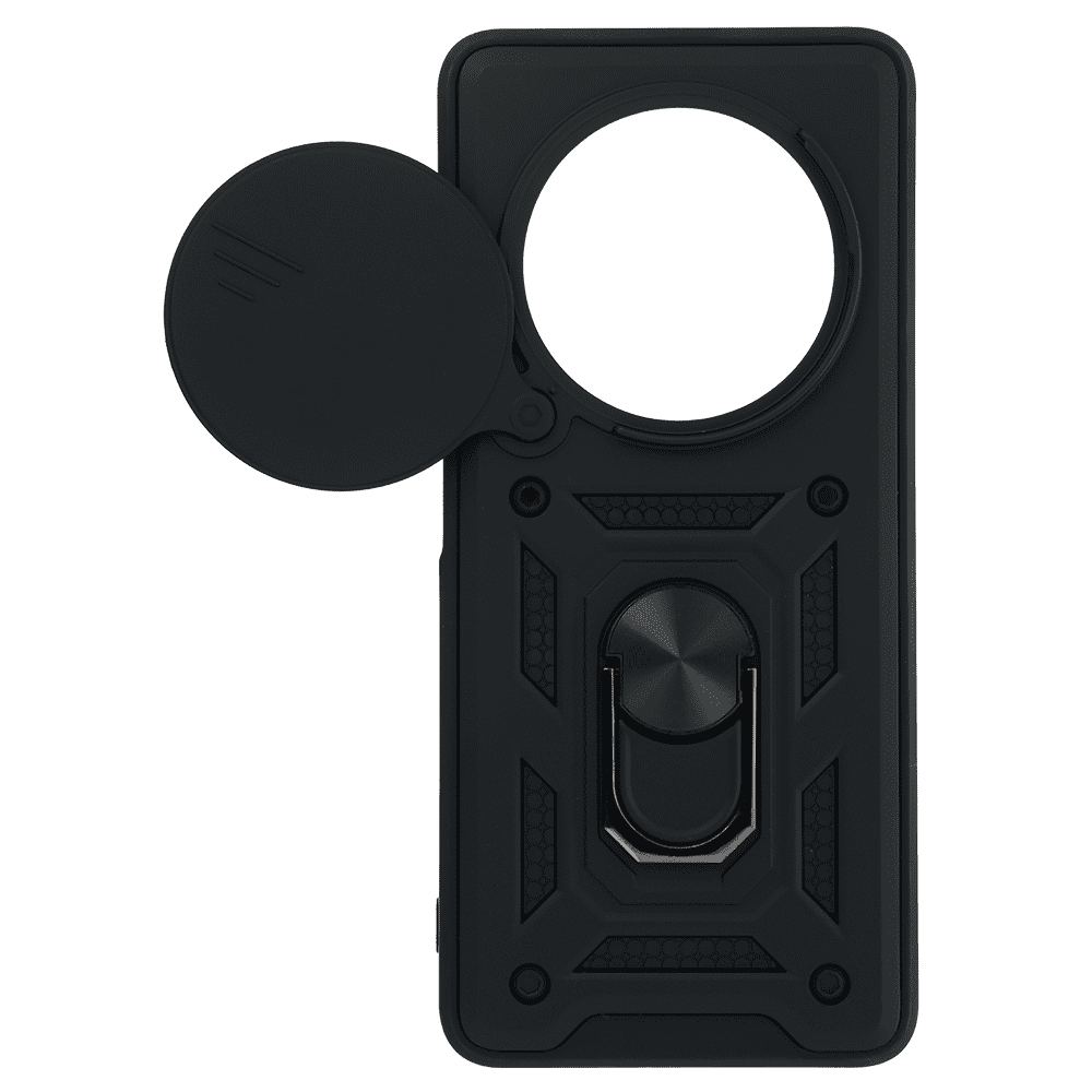 Slide Camera Armor Case for Xiaomi Redmi A4 Black