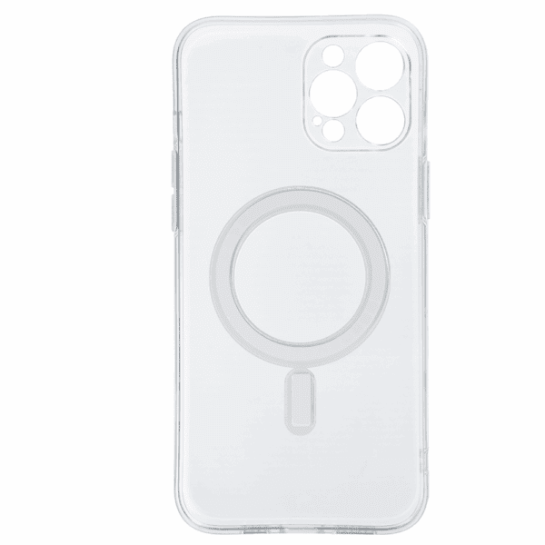 TEL PROTECT MagSilicone Case for Iphone 12 Pro Max Transparent