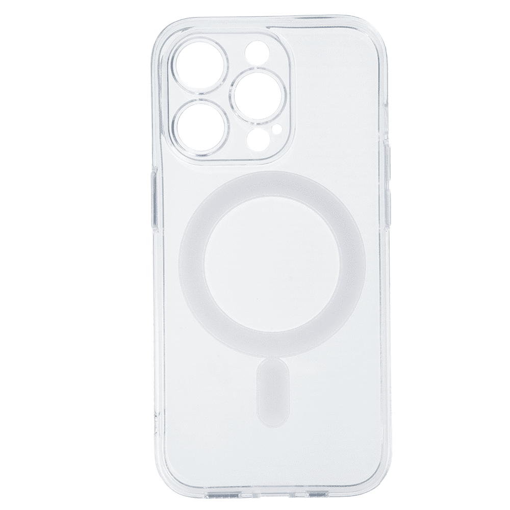 TEL PROTECT MagSilicone Case for Iphone 14 Pro Transparent