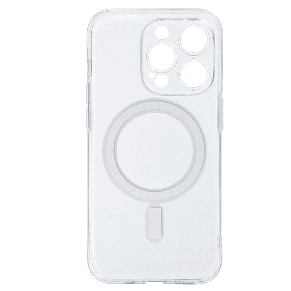 TEL PROTECT MagSilicone Case for Iphone 14 Pro Transparent