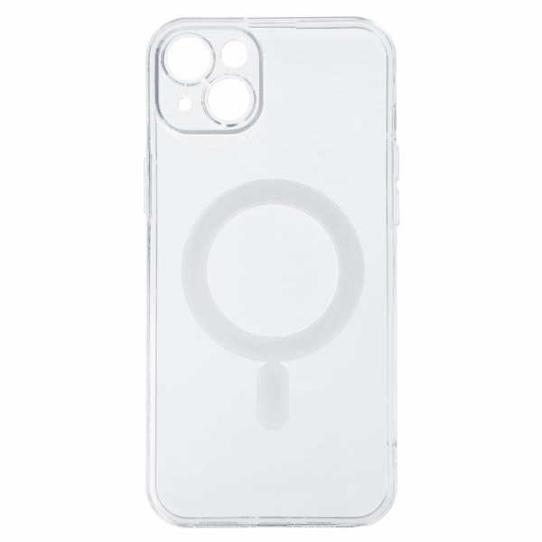 TEL PROTECT MagSilicone Case for Iphone 15 Plus Transparent