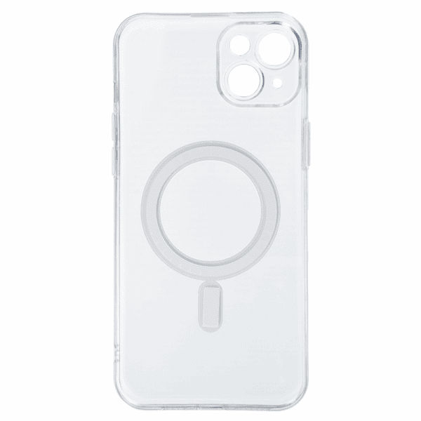 TEL PROTECT MagSilicone Case for Iphone 15 Plus Transparent