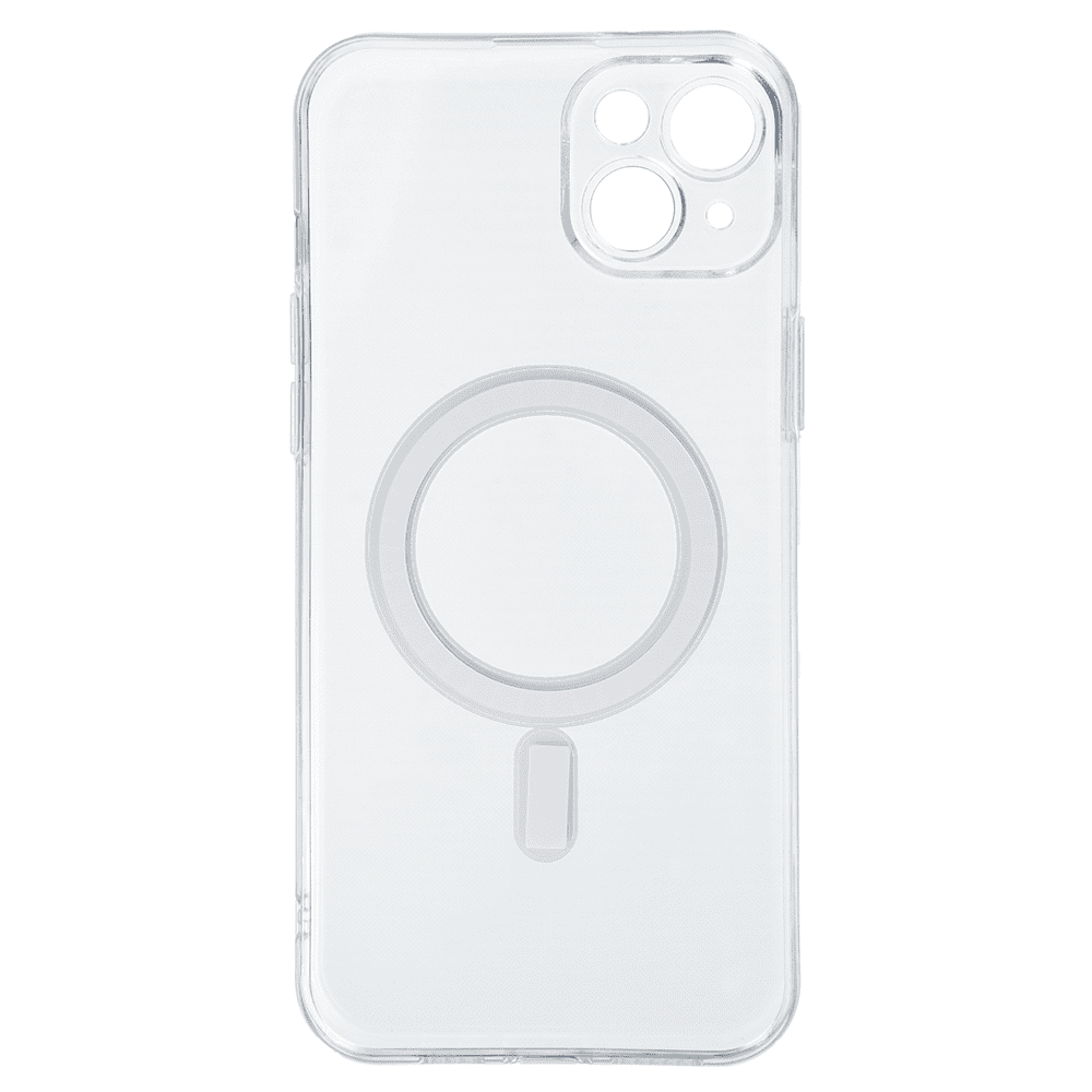 TEL PROTECT MagSilicone Case for Iphone 15 Plus Transparent