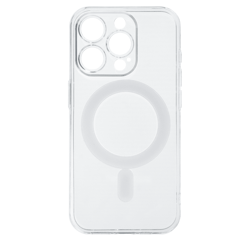 TEL PROTECT MagSilicone Case for Iphone 15 Pro Transparent