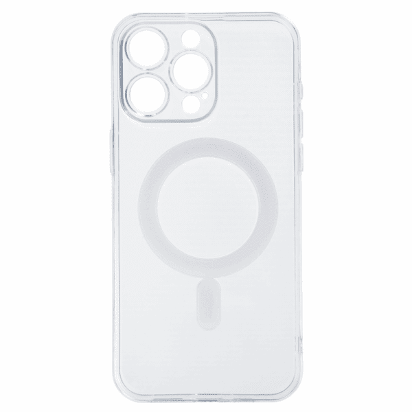 TEL PROTECT MagSilicone Case for Iphone 15 Pro Max Transparent