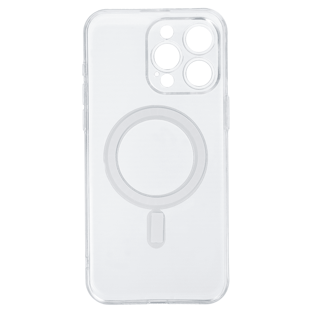 TEL PROTECT MagSilicone Case for Iphone 15 Pro Max Transparent