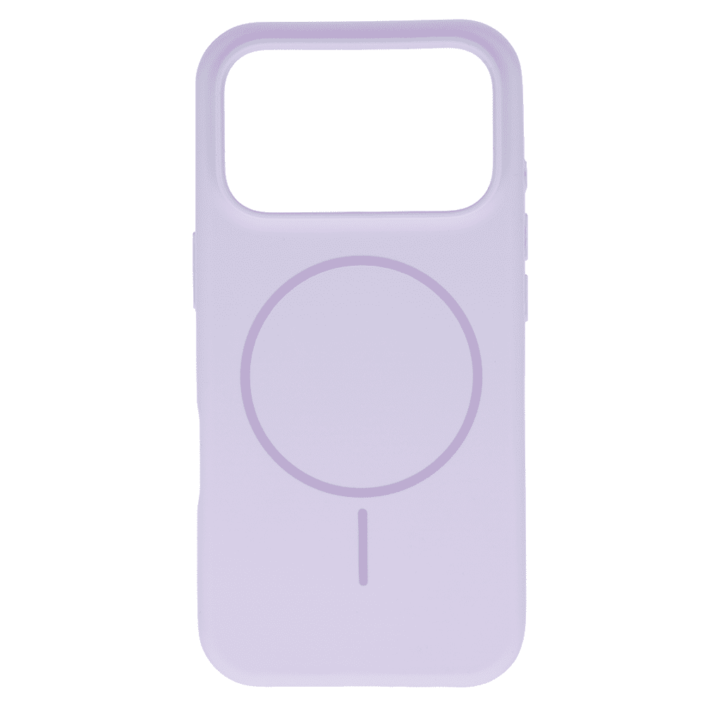 Magsafe Slim Silicone for Iphone 17 Pro purple