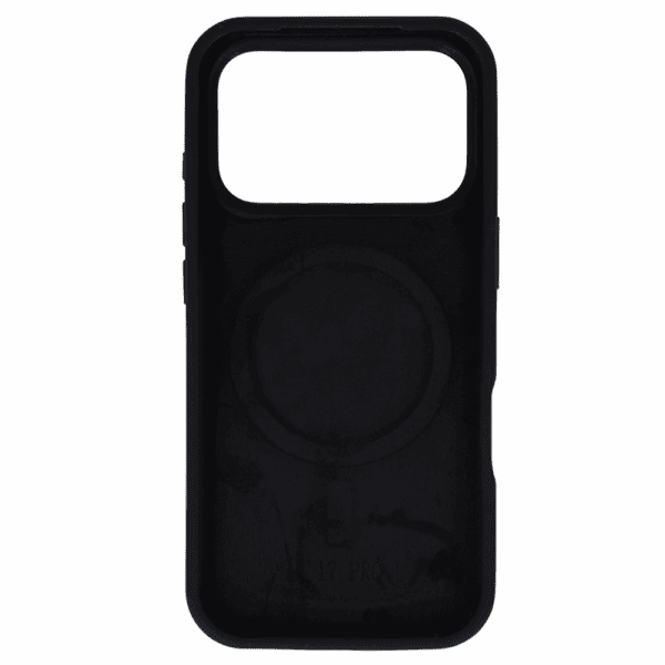 Magsafe Slim Silicone for Iphone 17 Pro black