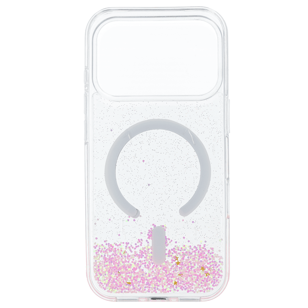 Tel Protect Moonlite Magsafe Case for Iphone 17 Pro Max pink clear