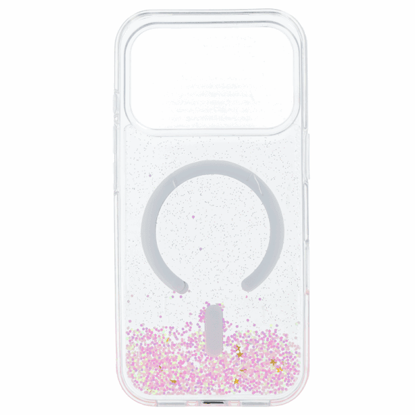 Tel Protect Moonlite Magsafe Case for Iphone 17 Pro pink clear