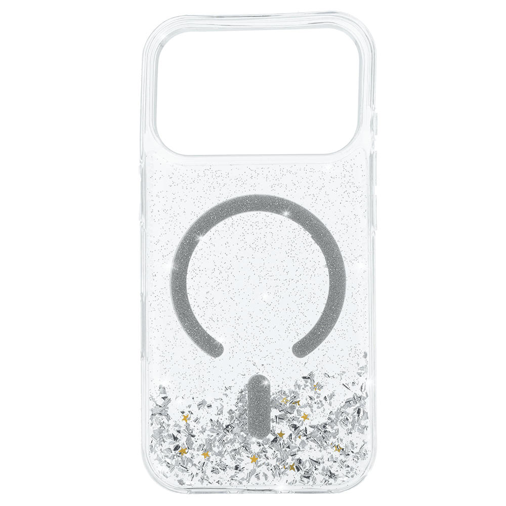 Tel Protect Moonlite Magsafe Case for Iphone 17 Pro Max silver clear