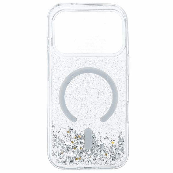 Tel Protect Moonlite Magsafe Case for Iphone 17 Pro Max silver clear