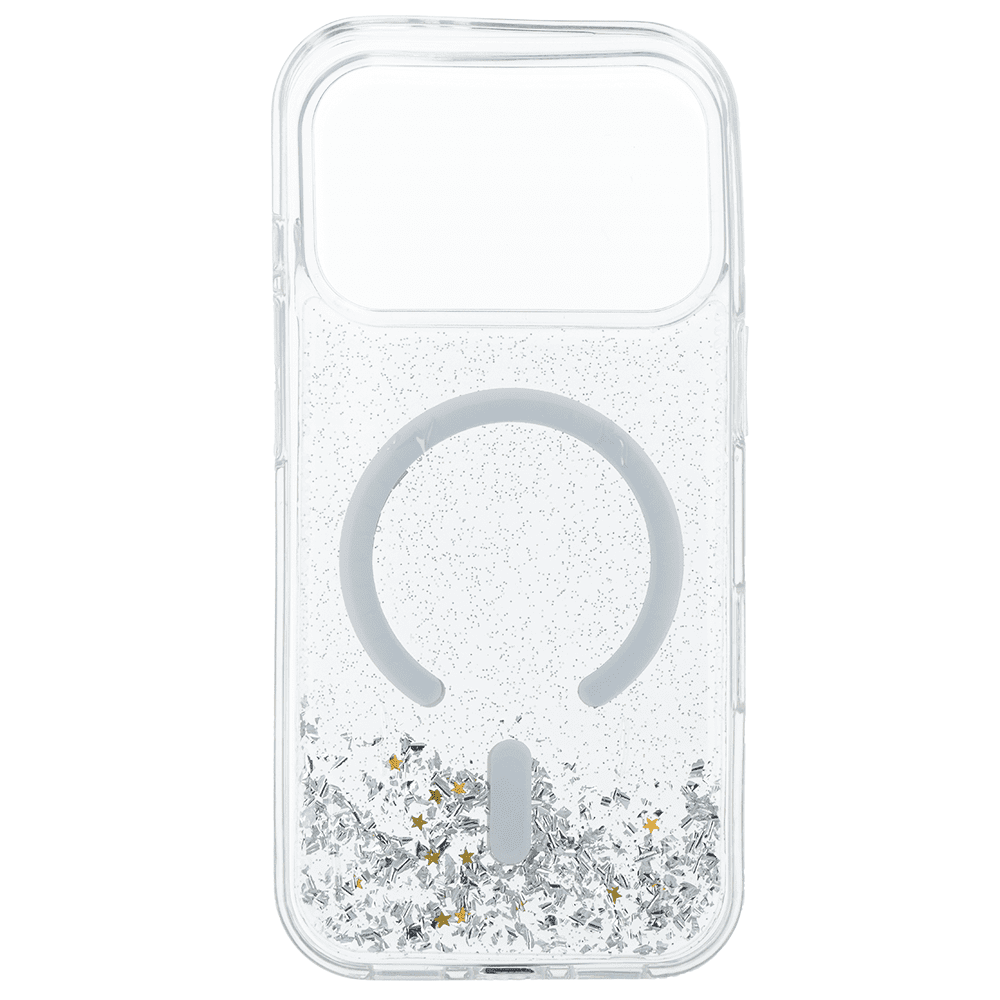 Tel Protect Moonlite Magsafe Case for Iphone 17 Pro Max silver clear