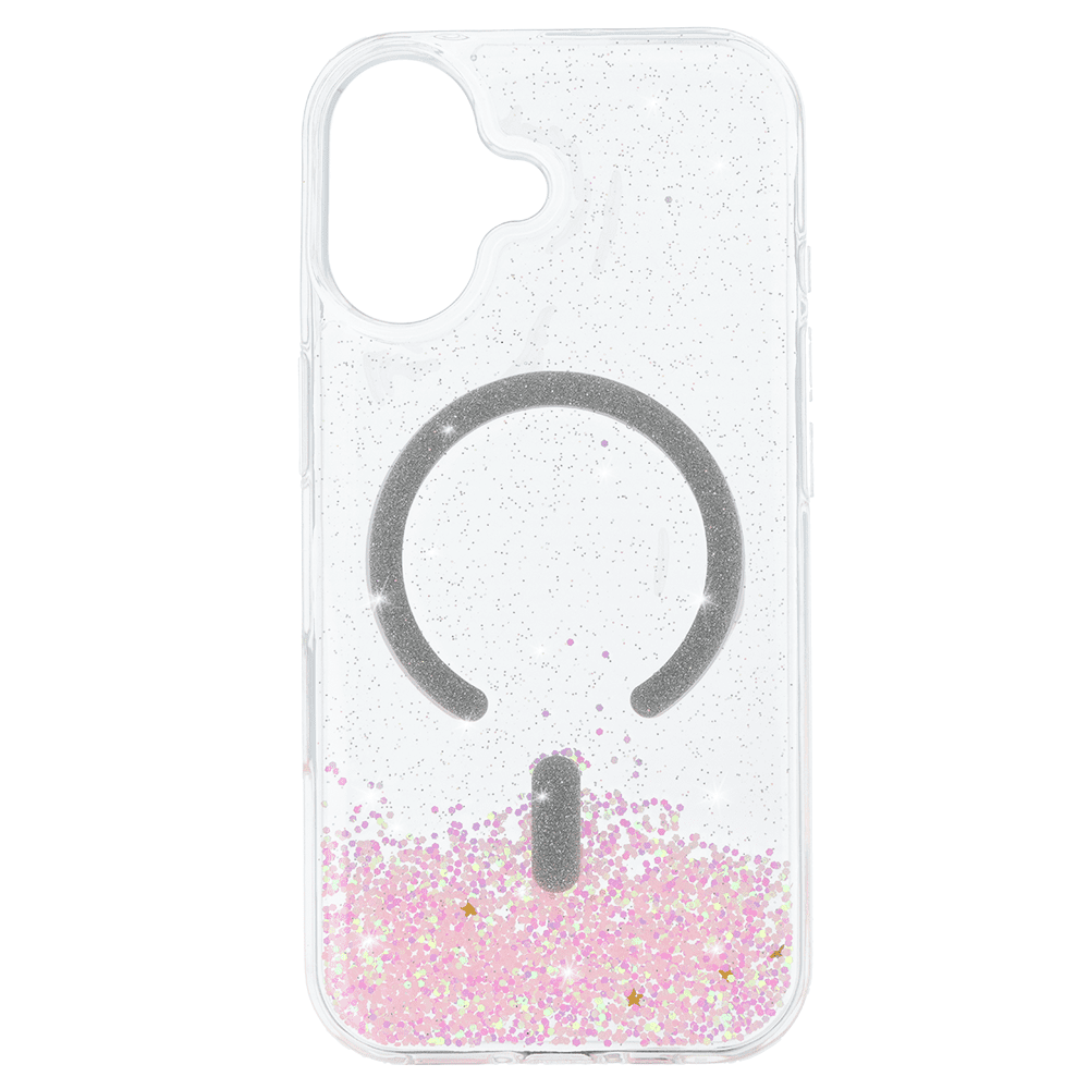 Tel Protect Moonlite Magsafe Case for Iphone 17 pink clear