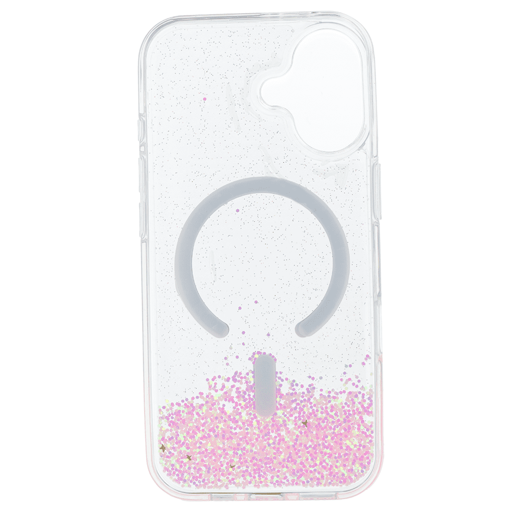 Tel Protect Moonlite Magsafe Case for Iphone 17 pink clear