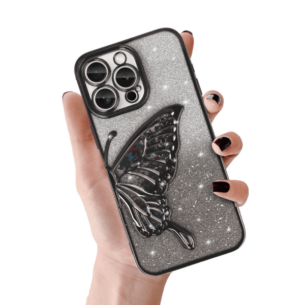 Tel Protect Butterfly Water Case for Iphone 17 black