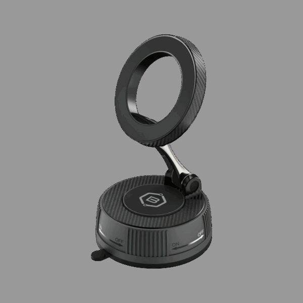 Blavec Car holder BHV-03 magnetic vacuum with gel to windshield / dashboard (BHV03-PMB) black