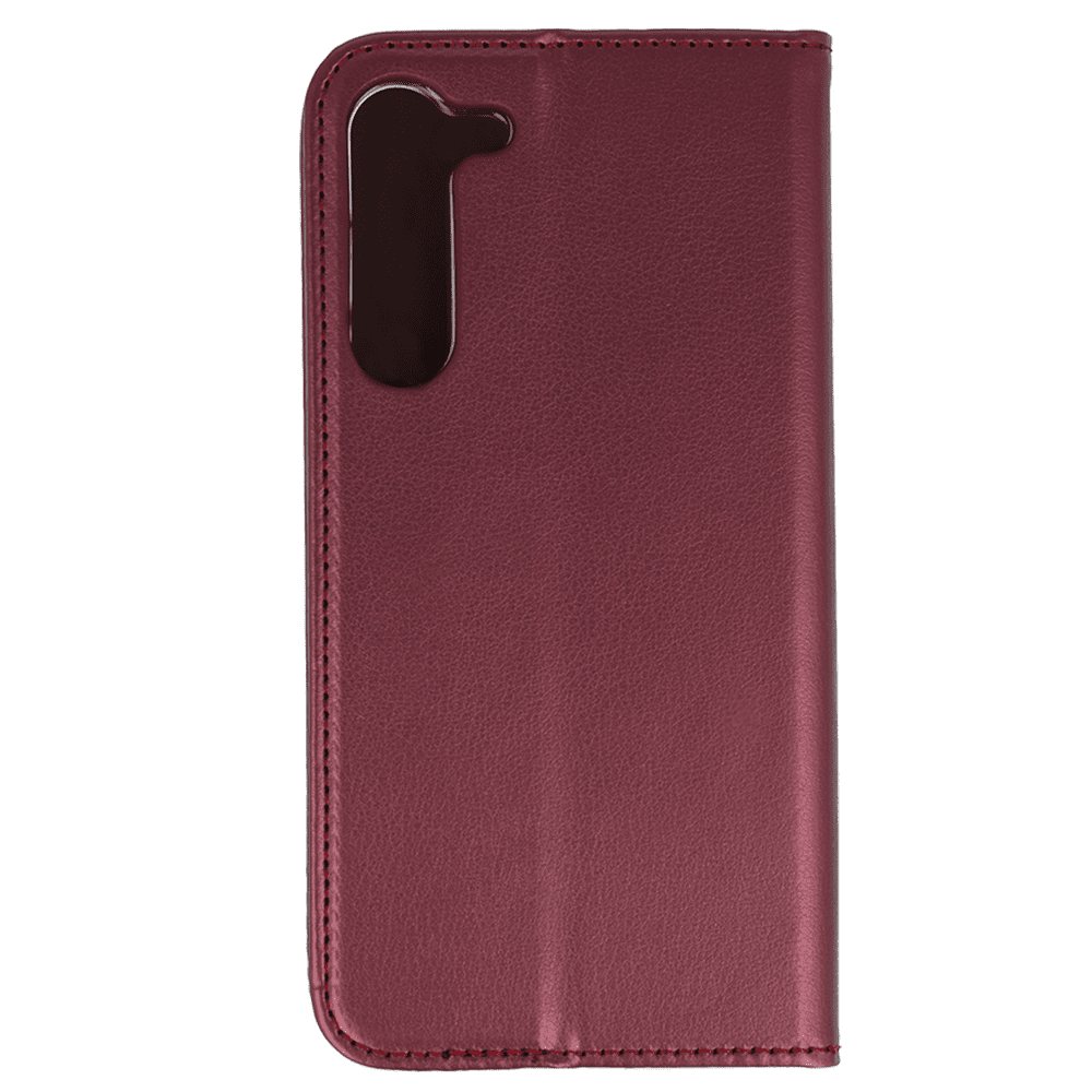 Smart Magneto Case for Samsung Galaxy S23 Plus burgundy