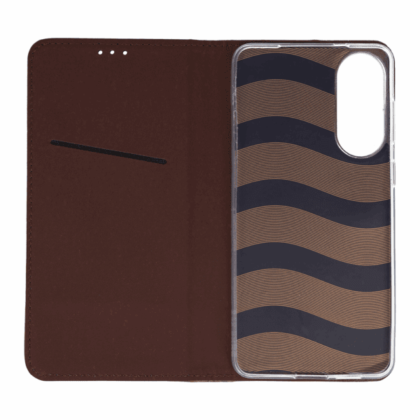 Smart Magneto Case for Samsung Galaxy S25 Edge burgundy