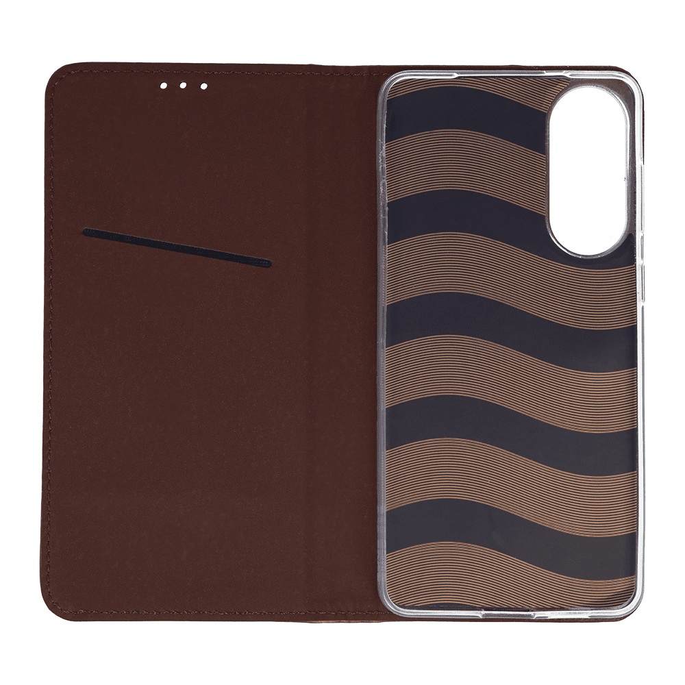 Smart Magneto Case for Samsung Galaxy S25 Edge burgundy