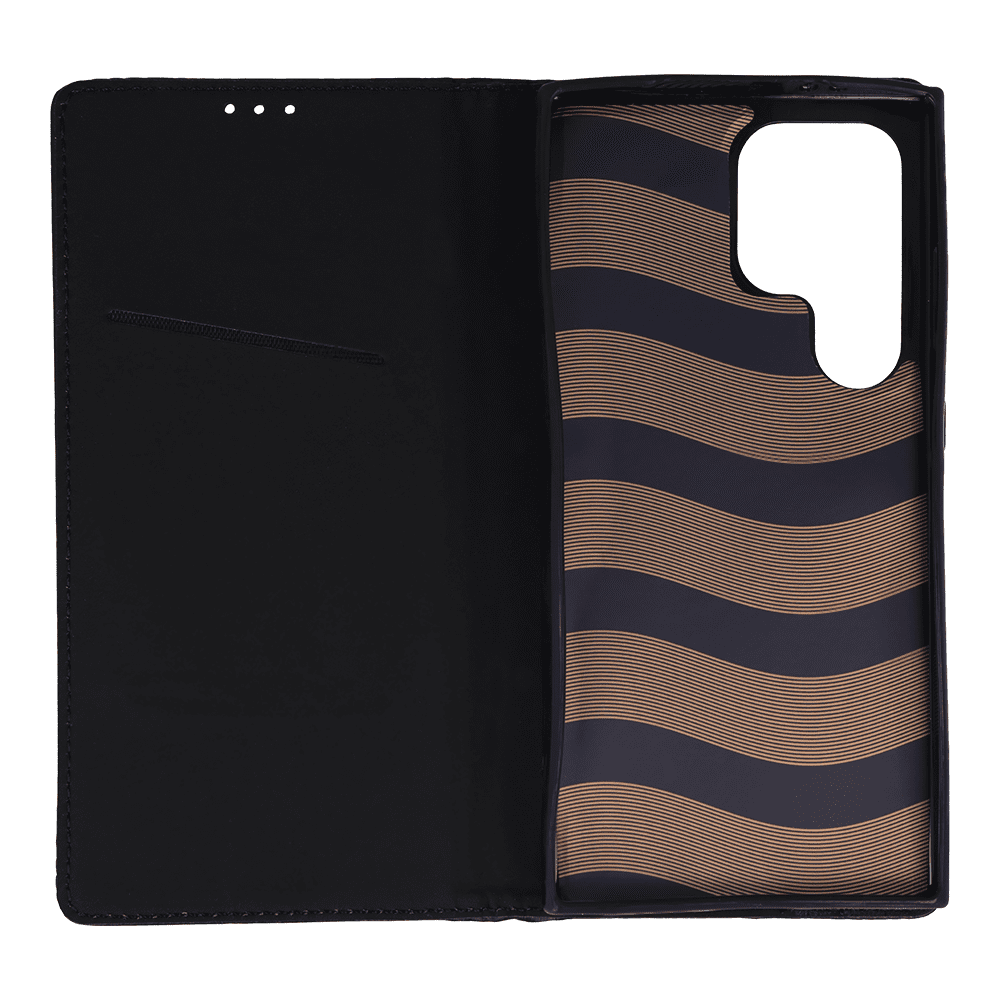 Smart Magneto Case for Samsung Galaxy S24 Ultra black