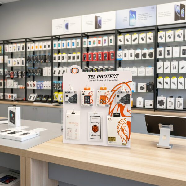 Tel Protect Display stand (hooks, 7 pcs)