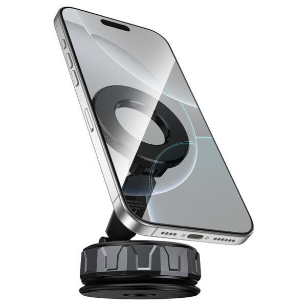 Borofone Uchwyt Samochodowy BH140 Gloria próżniowy magnetyczny do szyby czarny