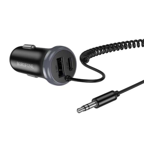 Borofone Odbiornik dźwięku Bluetooth AUX BC64 Contento czarny