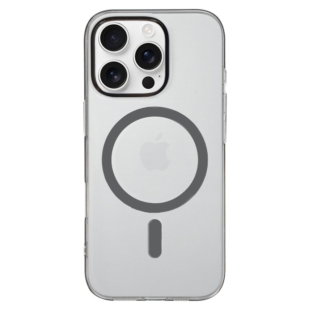 Transparent Slim Magsafe Case do Iphone 16 Pro graphite